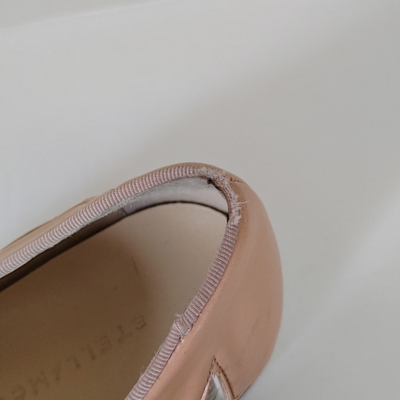 Stella McCartney Star Binx Slip-on Loafers Platform Sneakers Sz 36 US 6 Peach - Picture 13 of 16